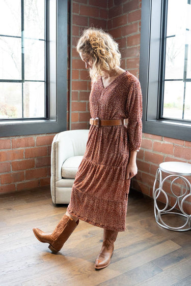 Pebbles Fall Tier Dress